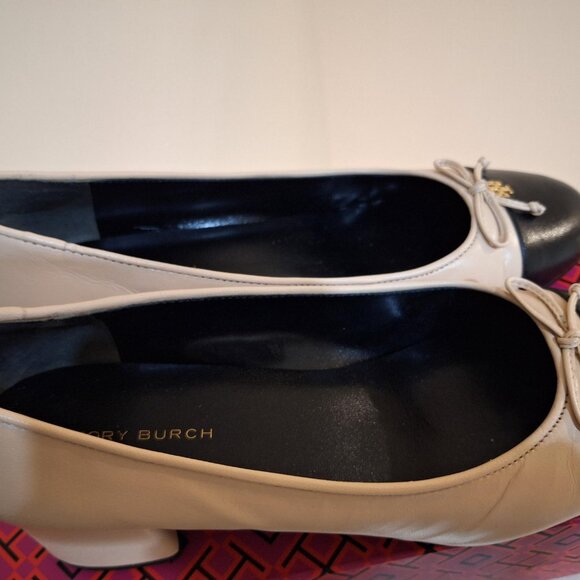 Tory Burch 45 mm Cap-Toe Pump (Size: 6.5 US) - BRAND NEW - NEVER WORN - Picture 4 of 6